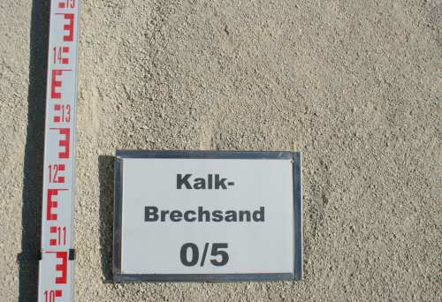 Jurakalk Brechsand 0-5 mm