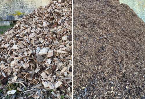 Hackschnitzel / Rindenmulch