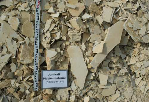 Jurakalk Plattenmaterial fein