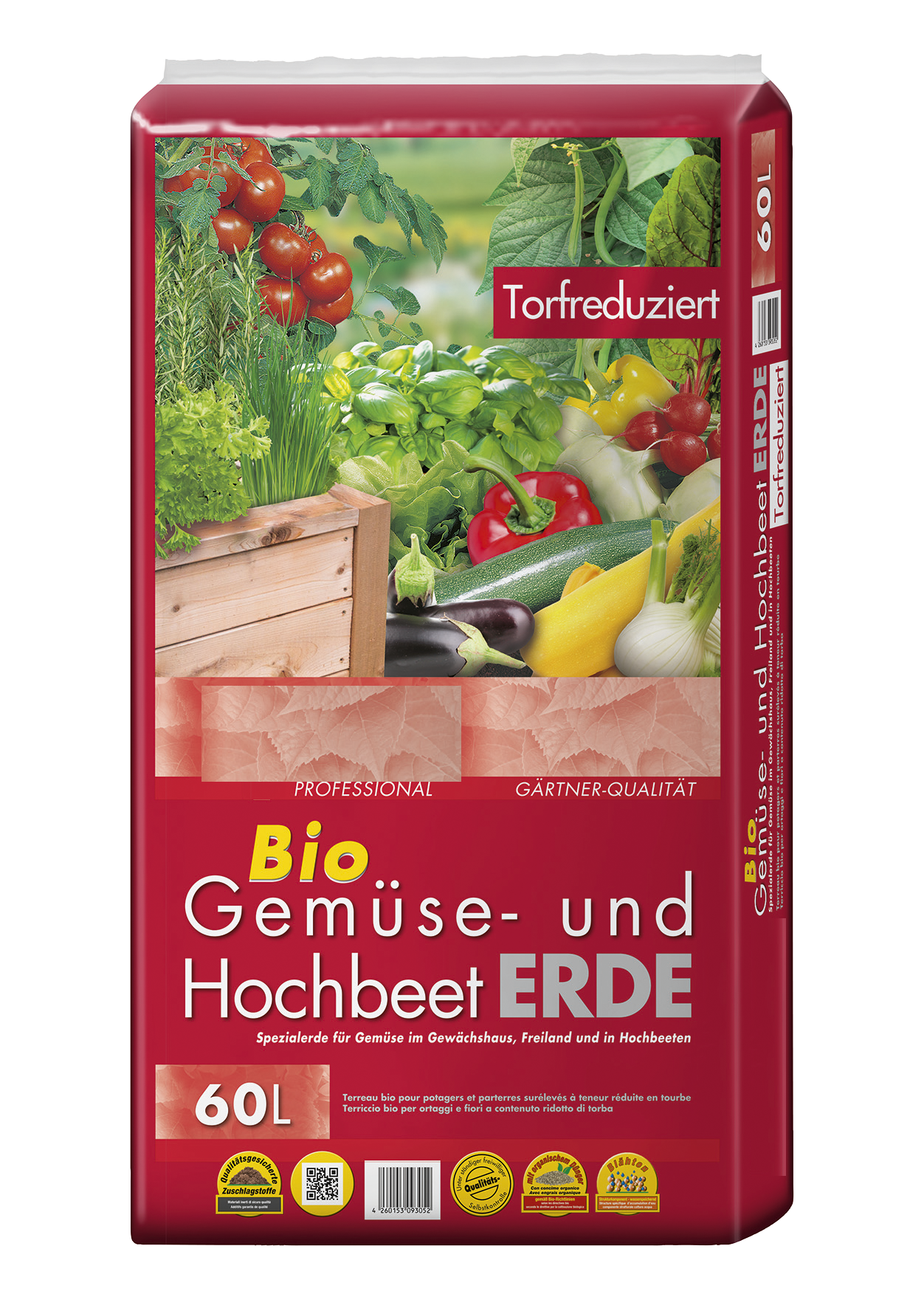 Bio Gem&uuml;se- und Hochbeeterde